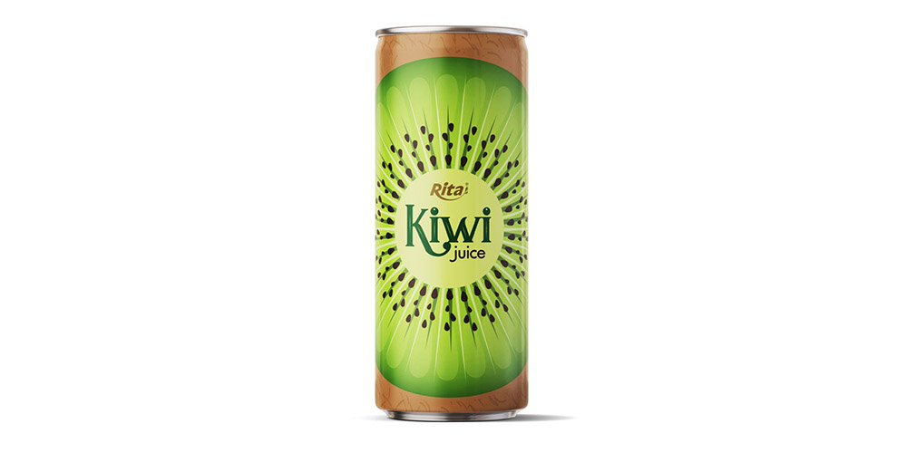 Kiwi Juice Drink 250ml Alu Can Rita Brand